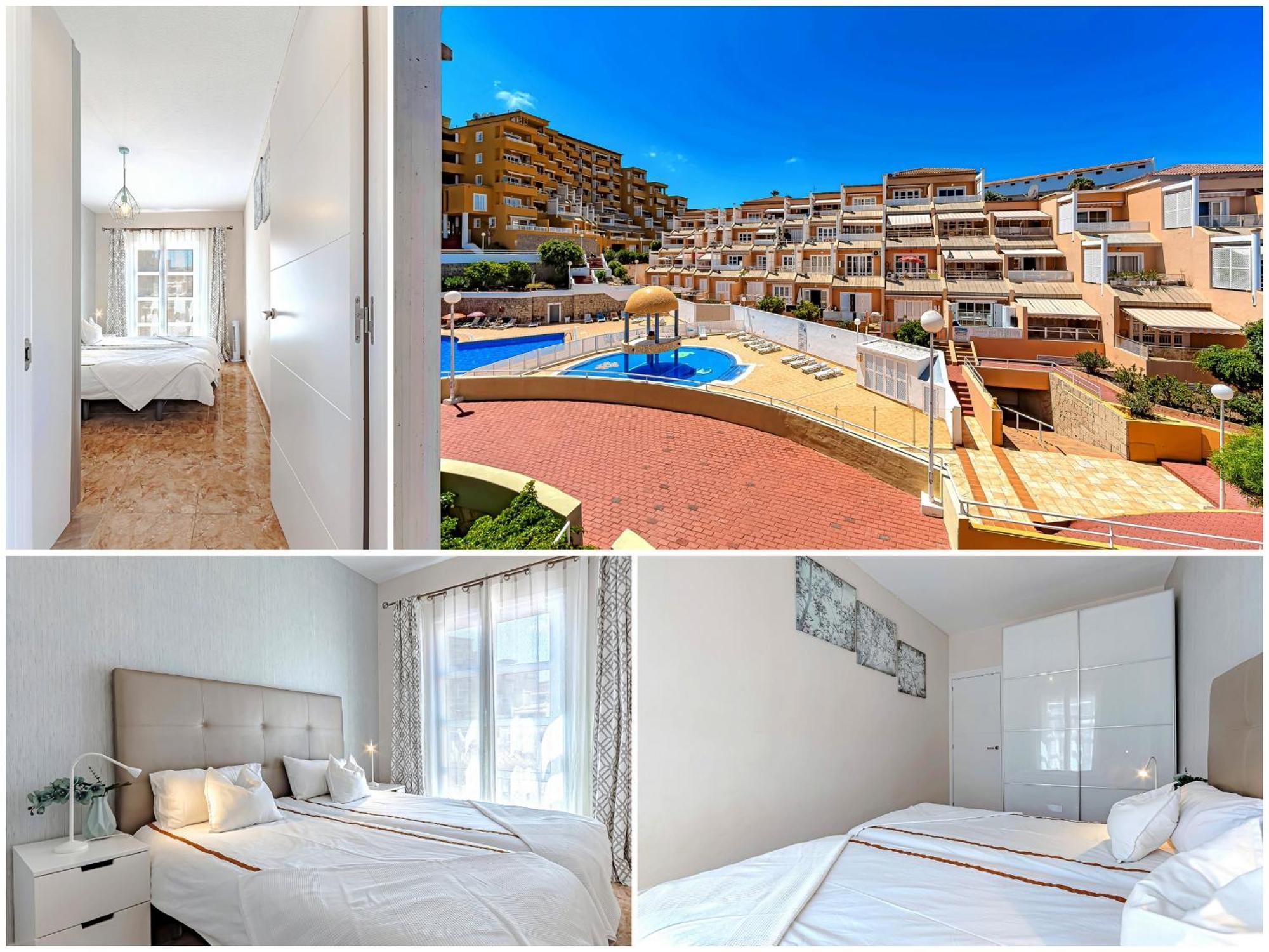 Tenerifeopenhome Costa Adeje Comfort Apartment 3 Pools Bagian luar foto